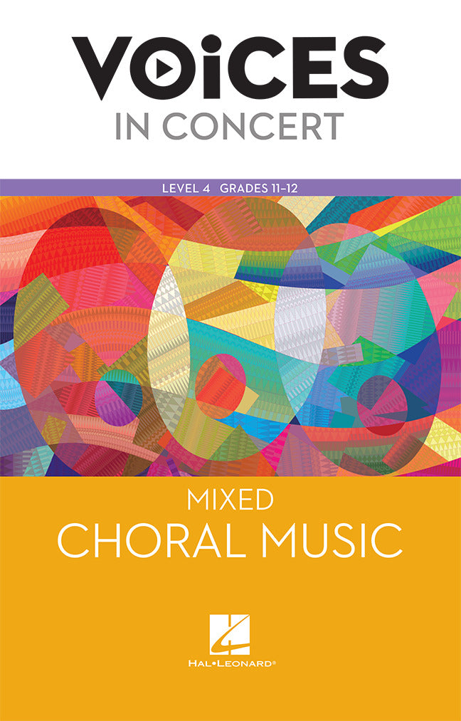 Hal Leonard Voices In Concert Level 4 Treble Choral Music Book Grades 11 12