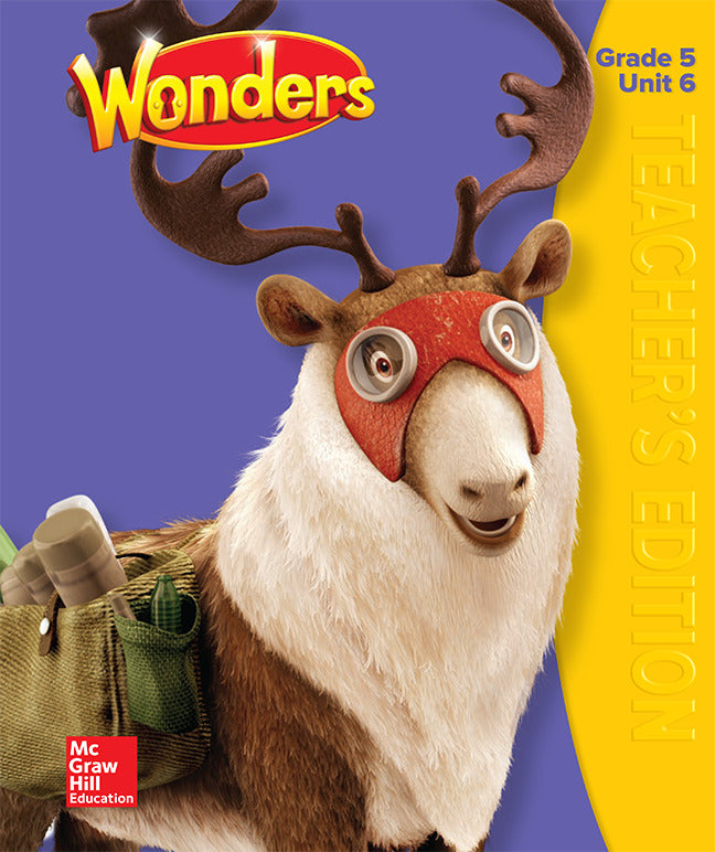 Wonders Teachers Edition Volume 6 Grade 5