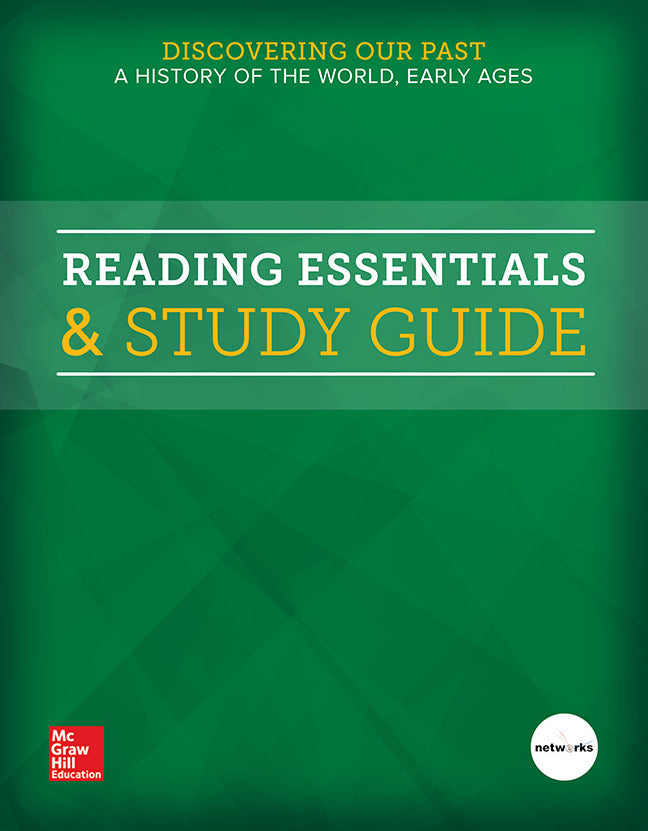 Discovering Our Past A History Of The World Early Ages Reading Essentials & Study Guide Student Edition
