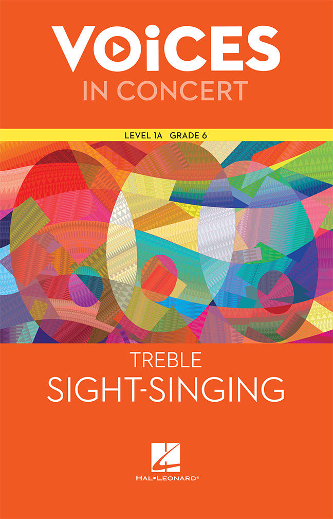 Hal Leonard Voices In Concert Level 1a Treble Sight Singing Book Grade 6