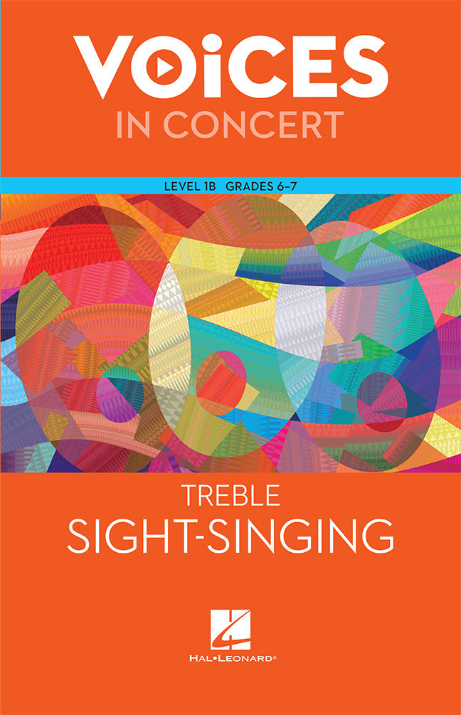 Hal Leonard Voices In Concert Level 1b Treble Sight Singing Book Grades 6 7