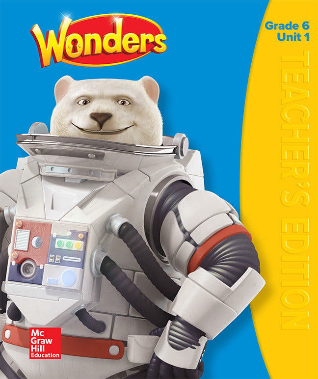 Wonders Teachers Edition Volume 1 Grade 6