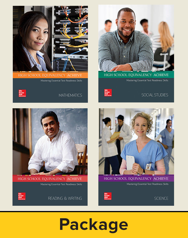 High School Equivalency Achieve Subject Module Instructor Resource Guide Set