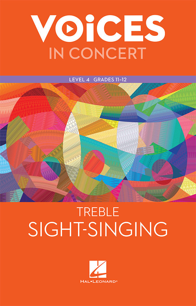 Hal Leonard Voices In Concert Level 4 Treble Sight Singing Book Grades 11 12