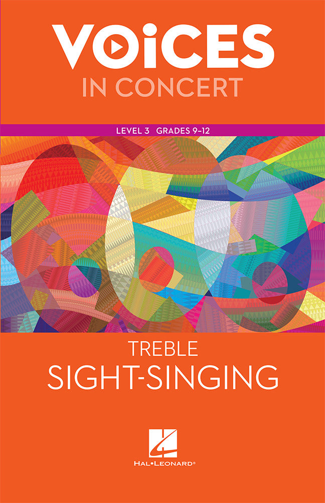 Hal Leonard Voices In Concert Level 3 Treble Sight Singing Book Grades 9 12
