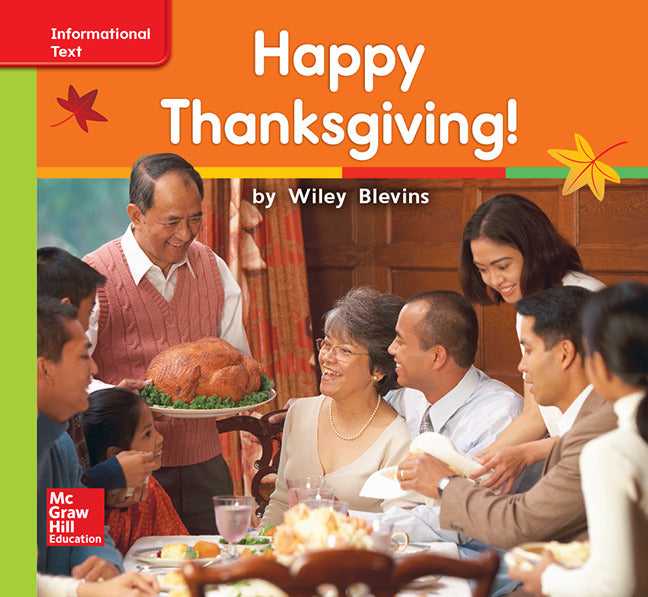 World Of Wonders Patterned Book # 10 Happy Thanksgiving