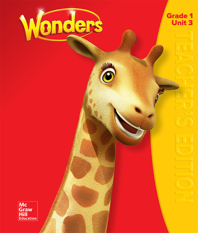 Wonders Teachers Edition Volume 3 Grade 1