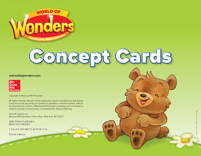 World Of Wonders Concept Picture Cards