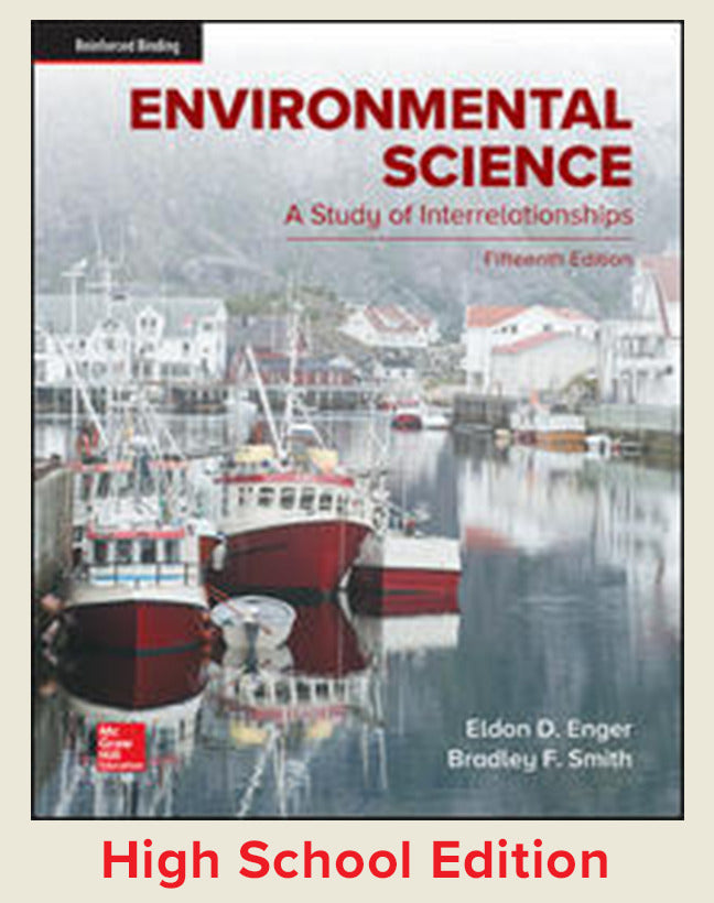 Enger Environmental Science 2019 15e Student Edition