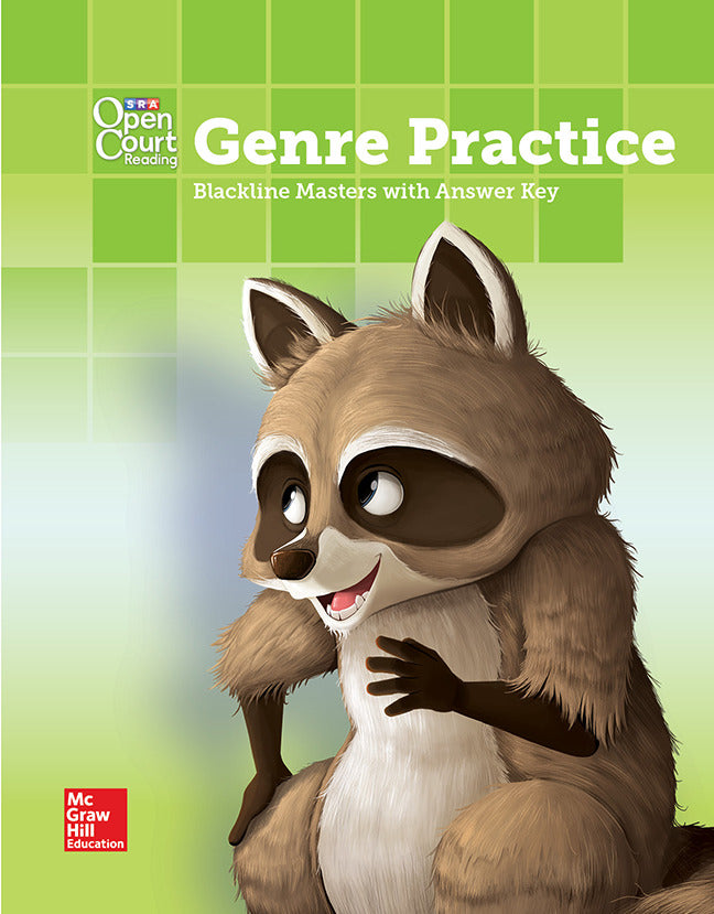 Open Court Reading Grade 2 Genre Blm With Answer Key