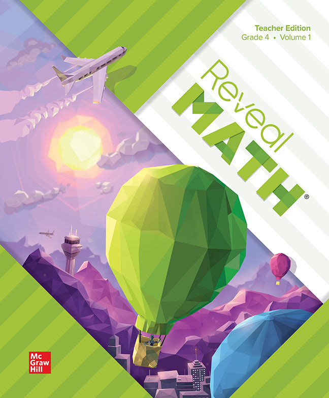 Reveal Math Grade 4 Teacher Edition Volume 1