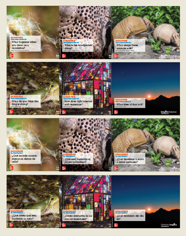 Inspire Science Integrated G7 Poster Pack 11 Posters 8 Modules Edp Sep Ccc