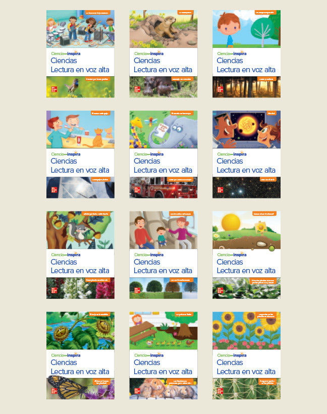Inspire Science Grade 1 Spanish Read Aloud Class Set 1 Copy