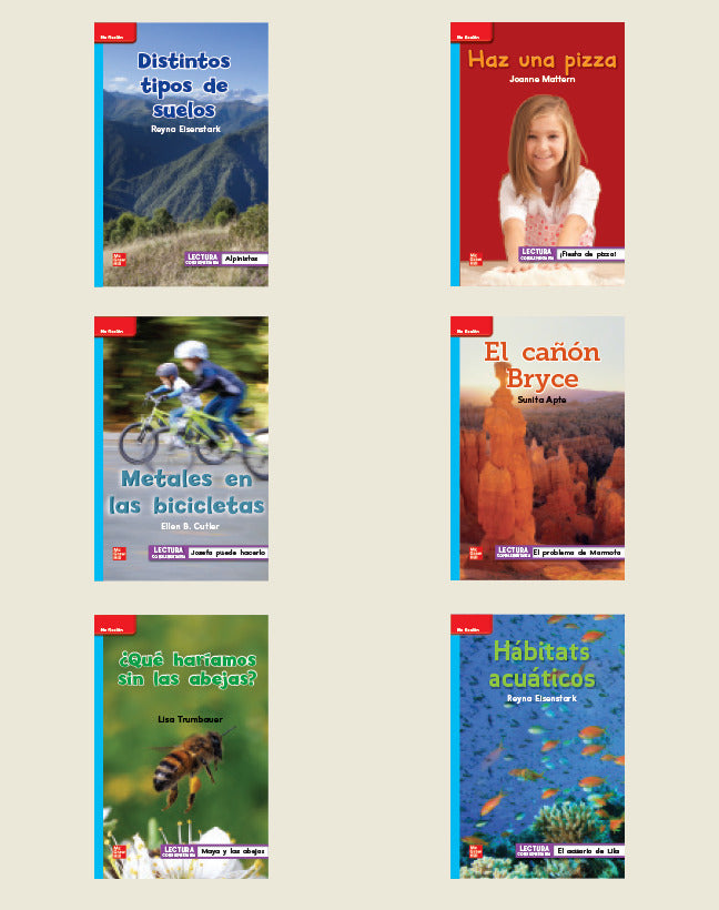 Inspire Science Grade 2 Spanish Leveled Reader Library 6 Copies