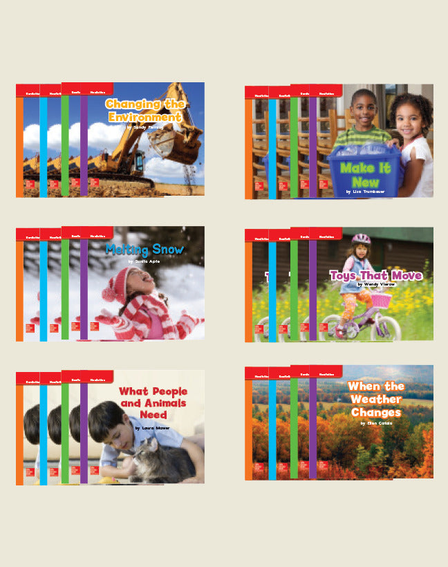 Inspire Science Grade K Leveled Reader Library 6 Copies