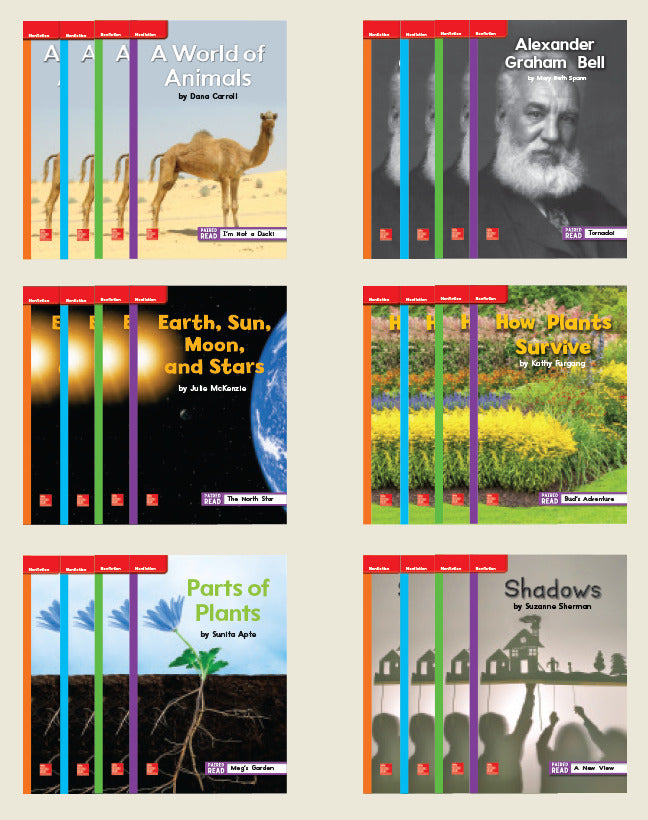 Inspire Science Grade 1 Leveled Reader Library 6 Copies