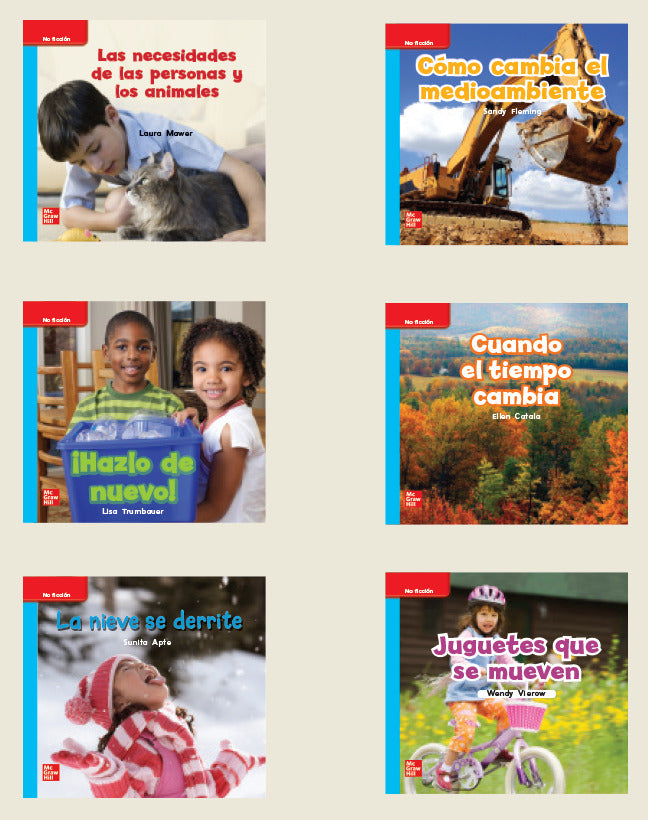 Inspire Science Grade K Spanish Leveled Reader Class Set 1 Copy