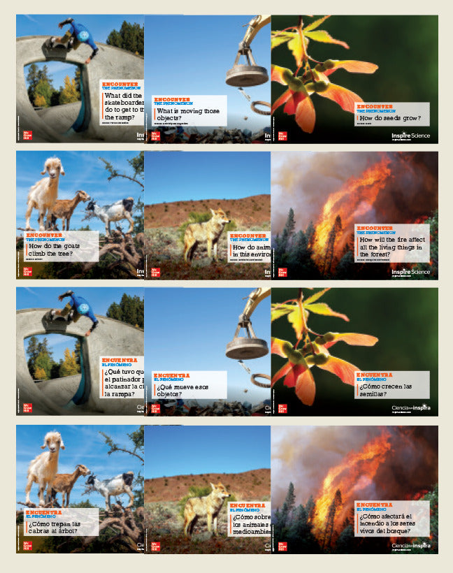 Inspire Science Earth & Space Poster Pack 13 Posters 10 Modules Edp Sep Ccc