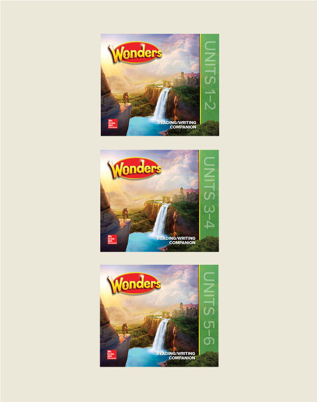 Wonders Grade 4 Reading Writing Companion Package