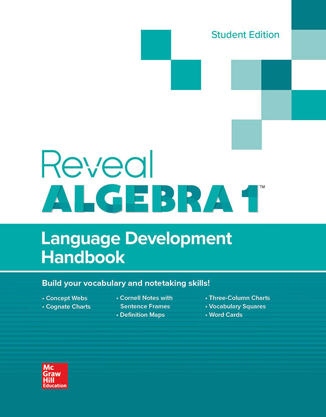 Reveal Algebra 1 Language Development Handbook Student Edition