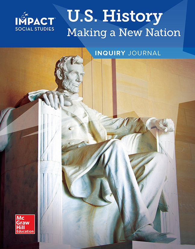 Impact Social Studies U.s History Making A New Nation Grade 5 Inquiry Journal