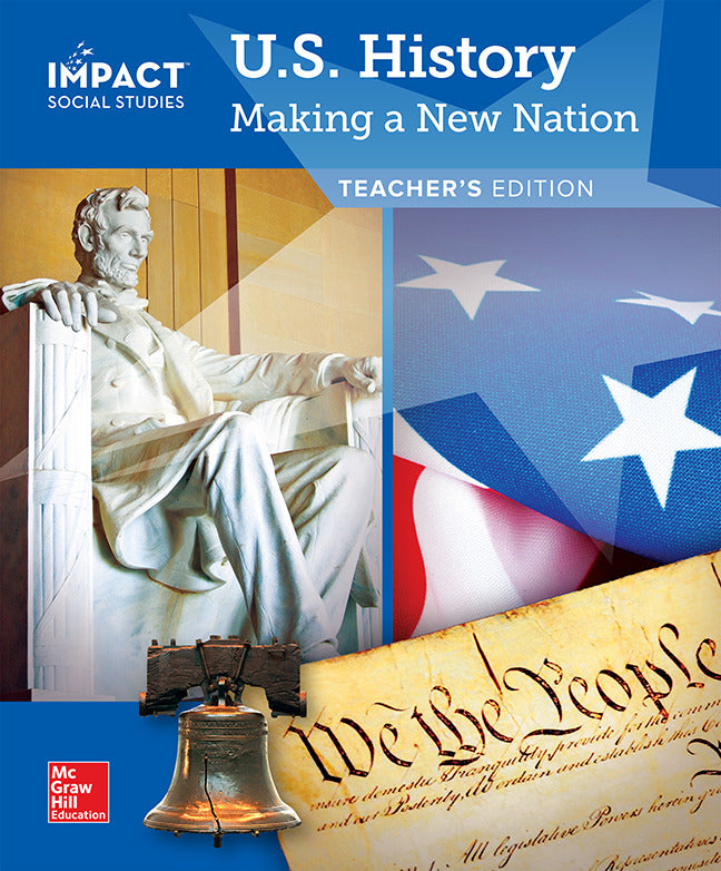 Impact Social Studies U.s History Making A New Nation Grade 5 Teachers Edition