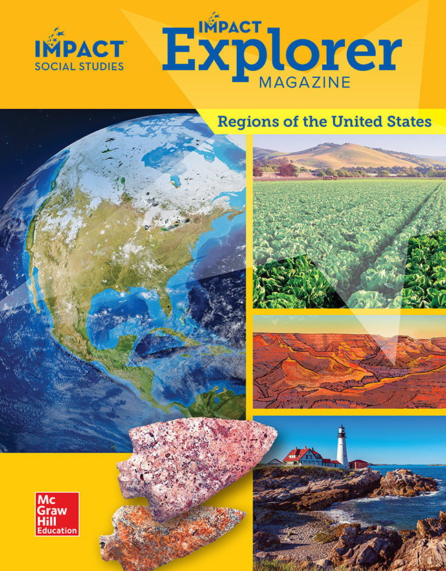 Impact Social Studies Regions Of The United States Grade 4 Impact Explorer Magazine