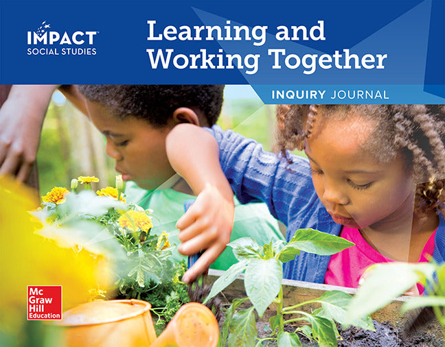 Impact Social Studies Learning & Working Together Grade K Inquiry Journal
