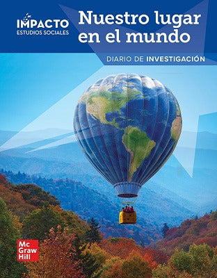 Impacto Social Studies Nuestro Lugar En El Mundo Grade 1 Inquiry Journal