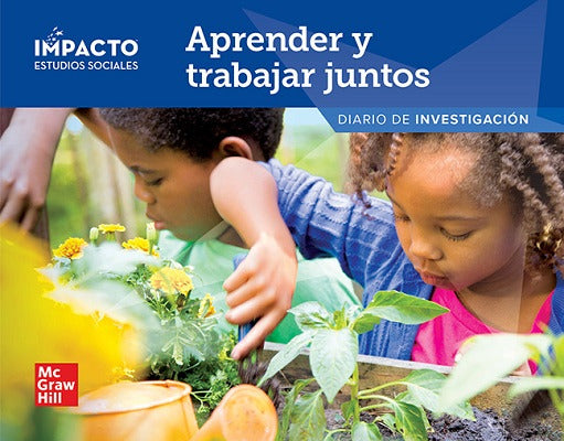 Impacto Social Studies Aprender Y Trabajar Juntos Grade K Inquiry Journal