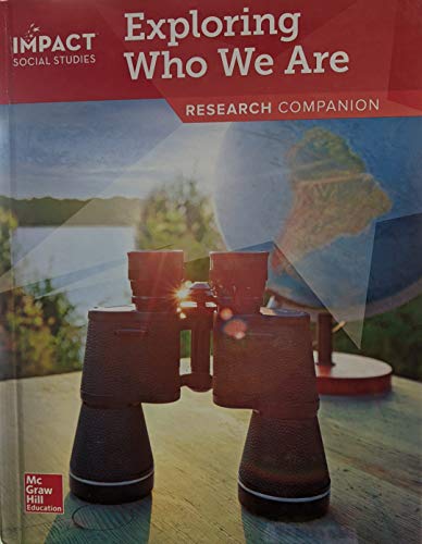 IMPACT Social Studies, Exploring Who We Are, Grade 2, Research Companion [Hardcover] McGraw Hill