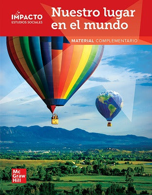 Impacto Social Studies Nuestro Lugar En El Mundo Grade 1 Research Companion