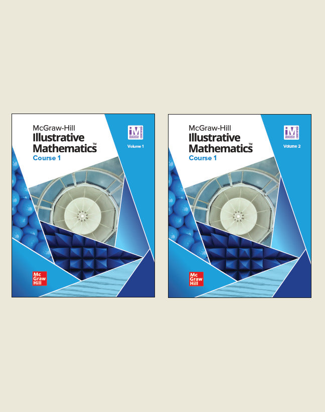 Illustrative Mathematics Course 1 Student Edition Bundle Vols 1 & 2
