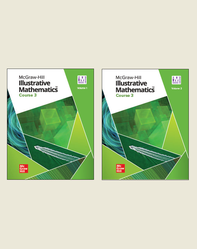 Illustrative Mathematics Course 3 Student Edition Bundle Vols 1 & 2