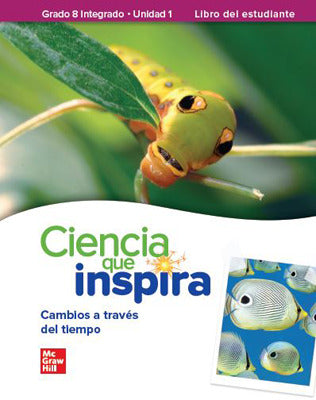 Inspire Science Integrated G8 Spanish Write In Student Edition 4 Unit Bundle