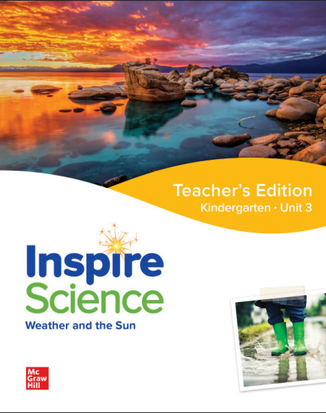 Inspire Science Grade K Teachers Edition Unit 3