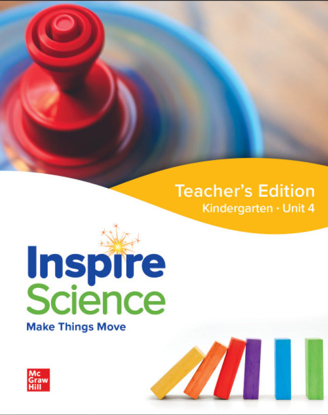 Inspire Science Grade K Teachers Edition Unit 4