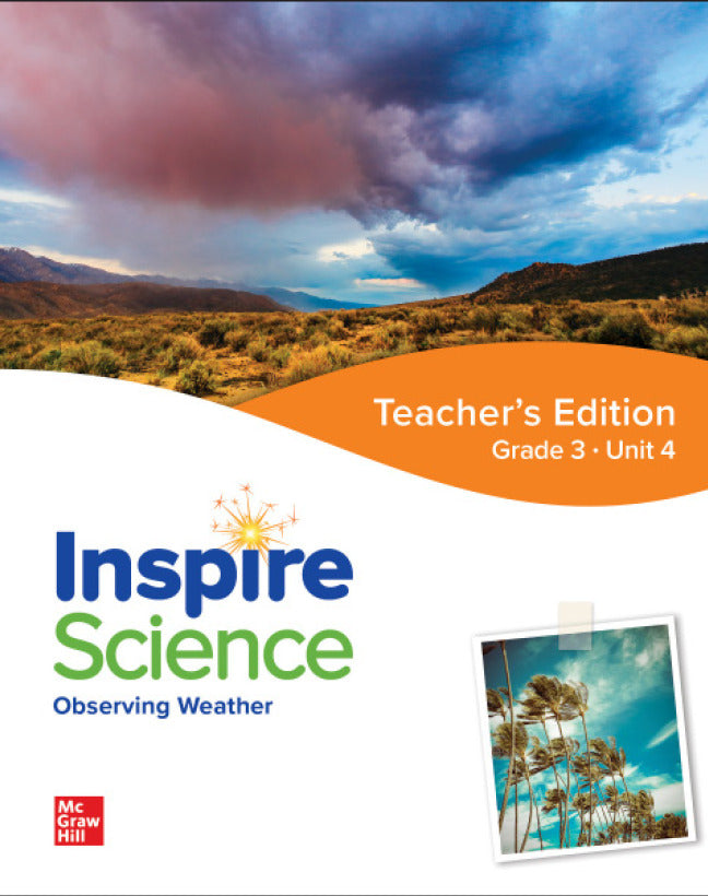 Inspire Science Grade 3 Teachers Edition Unit 4