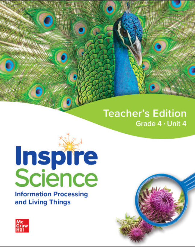 Inspire Science Grade 4 Teachers Edition Unit 4