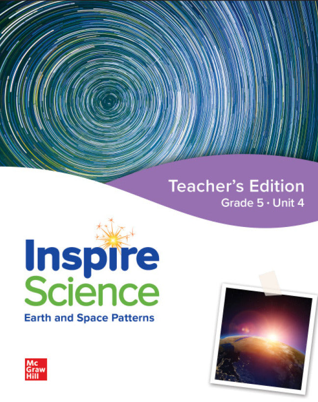 Inspire Science Grade 5 Teachers Edition Unit 4