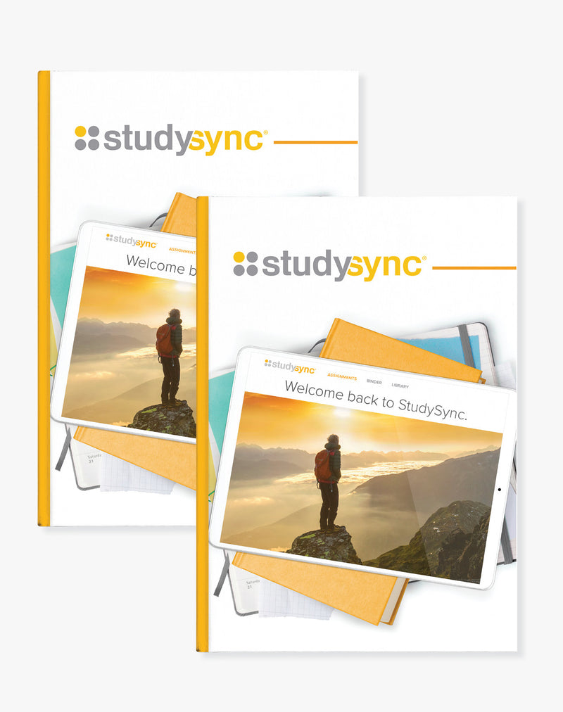 Studysync Core Ela Grade 12 Reading & Writing Companion Single Bind Set Volumes 1 & 2