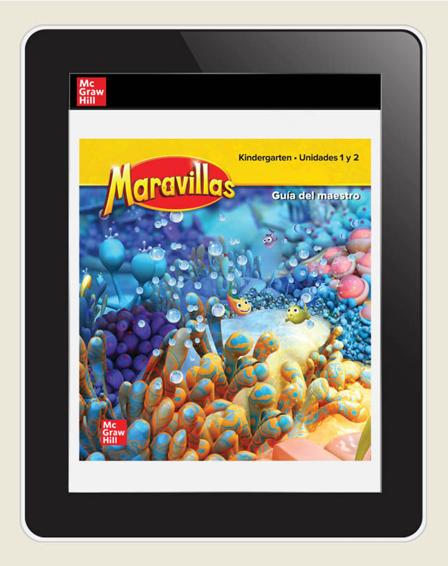 Maravillas Grade K Teacherâ€™s Edition Unit 1 2