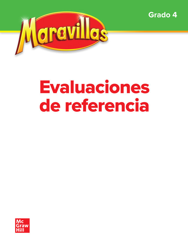 Maravillas Grade 4 National Benchmark Assessment