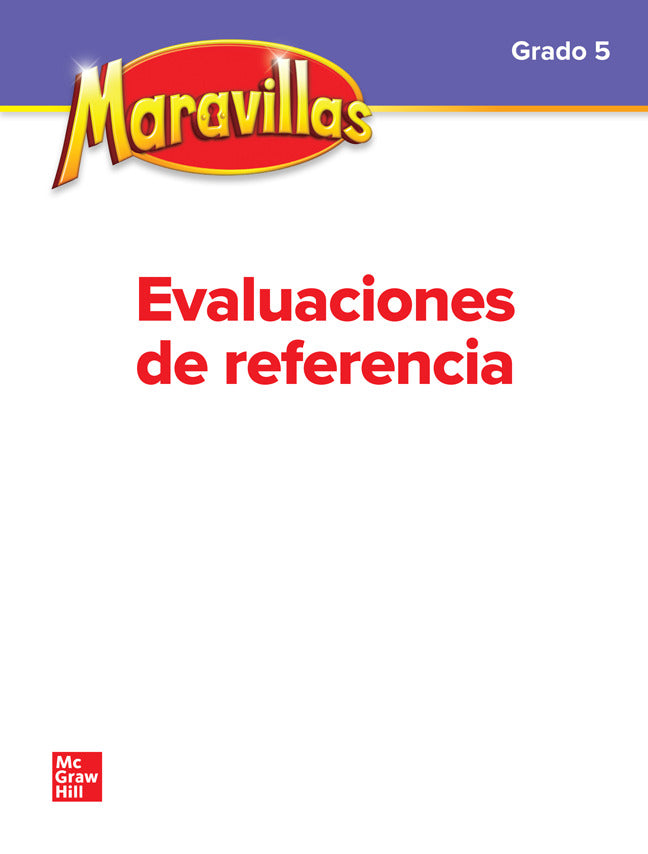 Maravillas Grade 5 National Benchmark Assessment