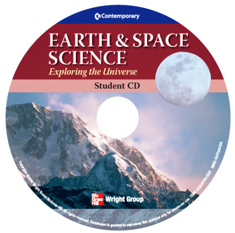 Earth & Space Science Exploring The Universe Student Cd Rom Only