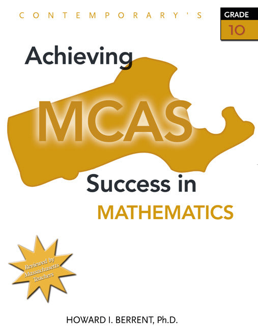 Achieving Mcas Success In Mathematics Student Text