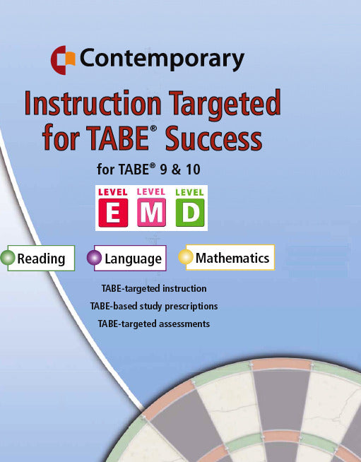 Instruction Targeted For Tabe Success Itts Site Lan License Complete Set