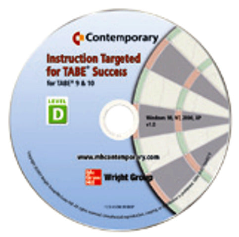 Instruction Targeted For Tabe Success Level D Site Lan License