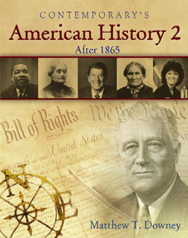 American History 2 After 1865 Softcover Student Edition With Cd Rom