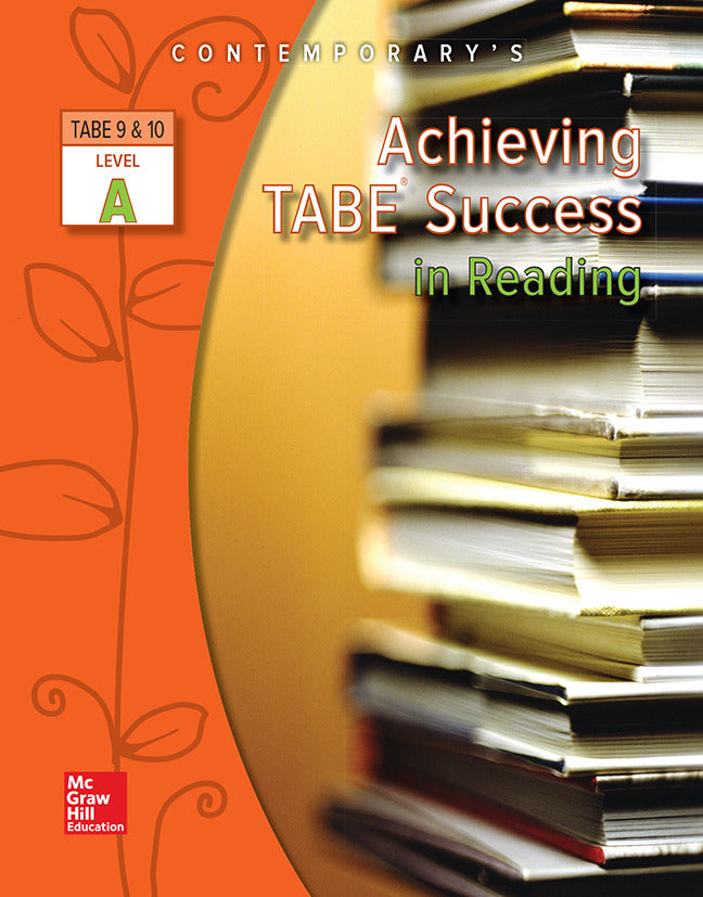 Achieving Tabe Success In Reading Level A Workbook